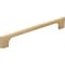 Jeffrey Alexander 160 mm Center-to-Center Satin Bronze Asymmetrical Leyton Cabinet Pull 286-160SBZ - alternate 1